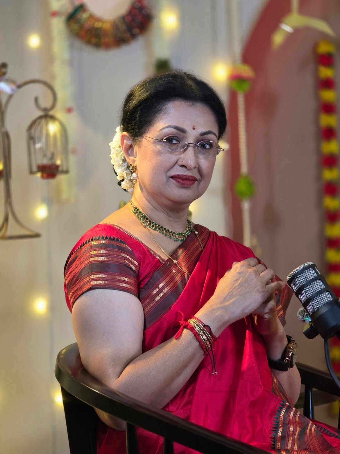 Gautami hosting Health Blueprint in studio
